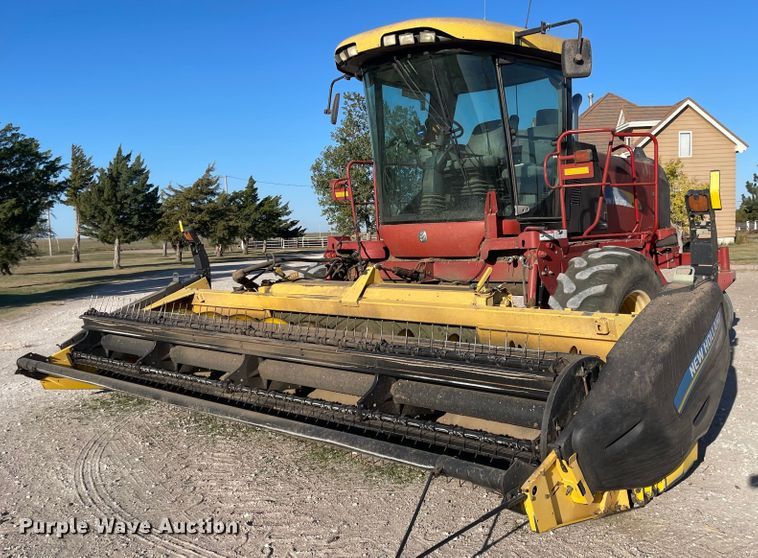 image for item LF9278 2008 New Holland H8060  windrower