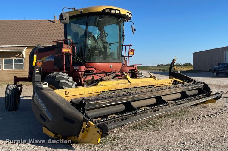 image for item LF9278 2008 New Holland H8060  windrower