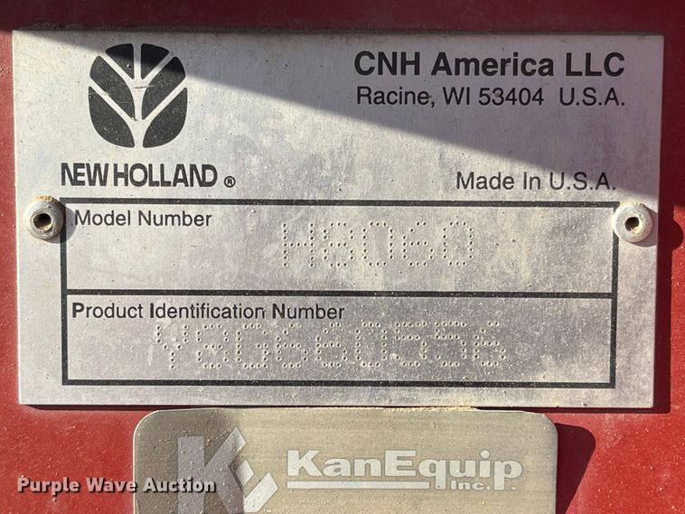 image for item LF9278 2008 New Holland H8060  windrower
