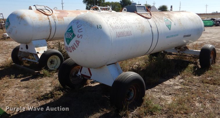 image for item LG9301 (2) anhydrous tanks