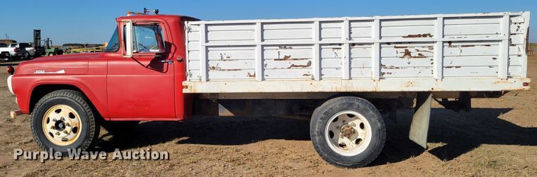 image for item LG9305 1958 Ford  grain truck