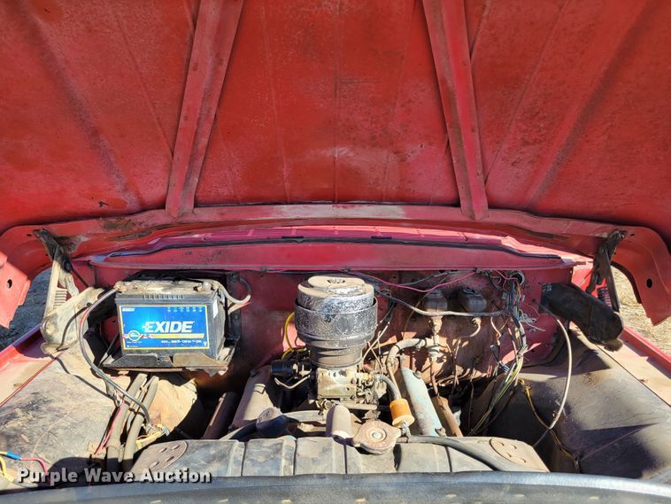 image for item LG9305 1958 Ford  grain truck