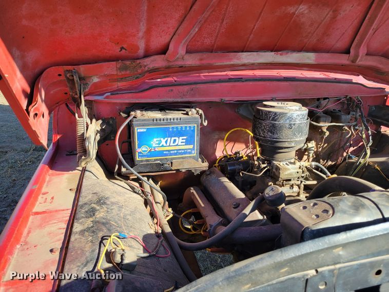 image for item LG9305 1958 Ford  grain truck