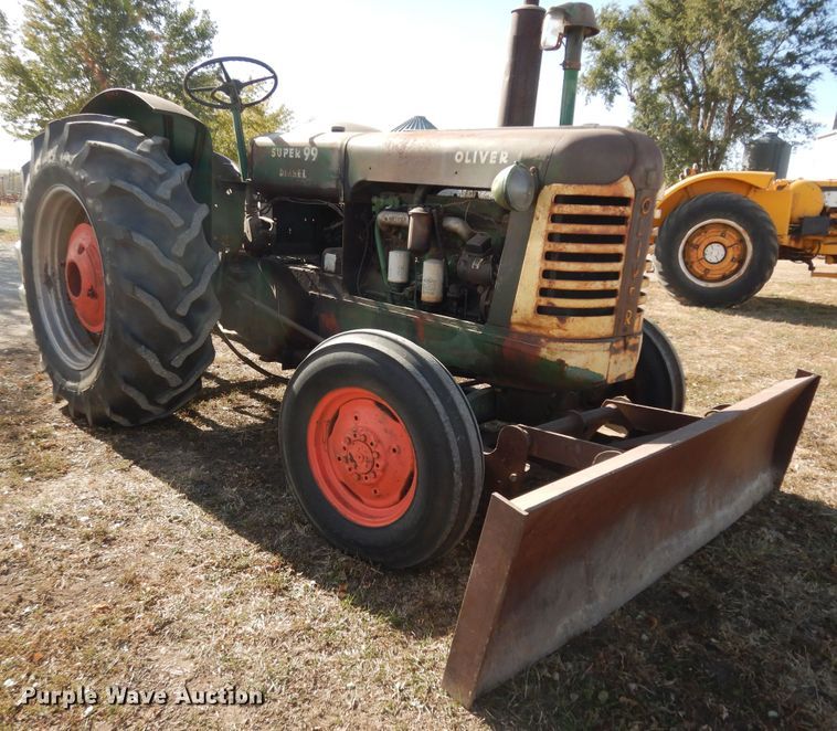 image for item LG9788 1957 Oliver Super 99  tractor