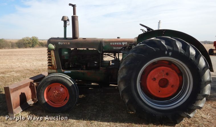 image for item LG9788 1957 Oliver Super 99  tractor