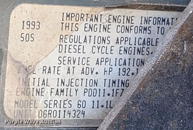 image for item LN9694 1993 Kenworth T800  applicator truck