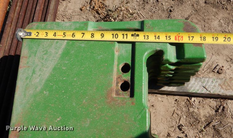 image for item LU9704 (8) suitcase weights