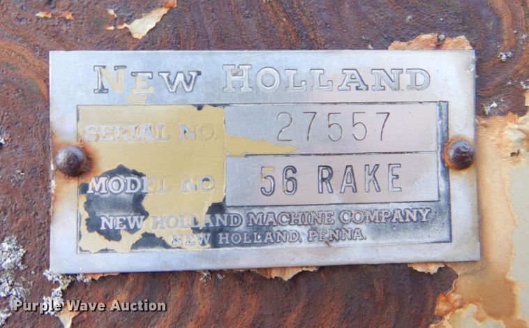 image for item LY9216 New Holland 56  hay rake