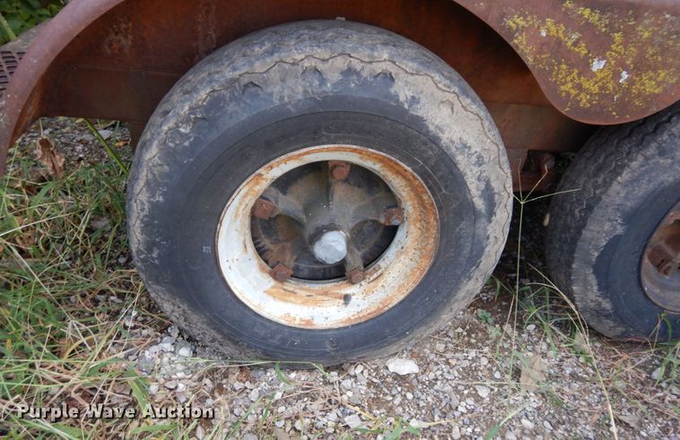 image for item LY9219 Shop built  fuel tank trailer