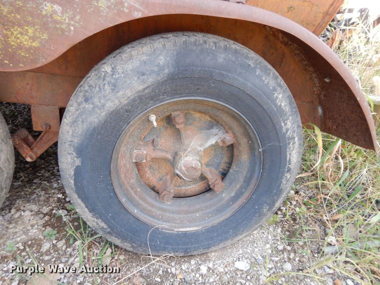 image for item LY9219 Shop built  fuel tank trailer