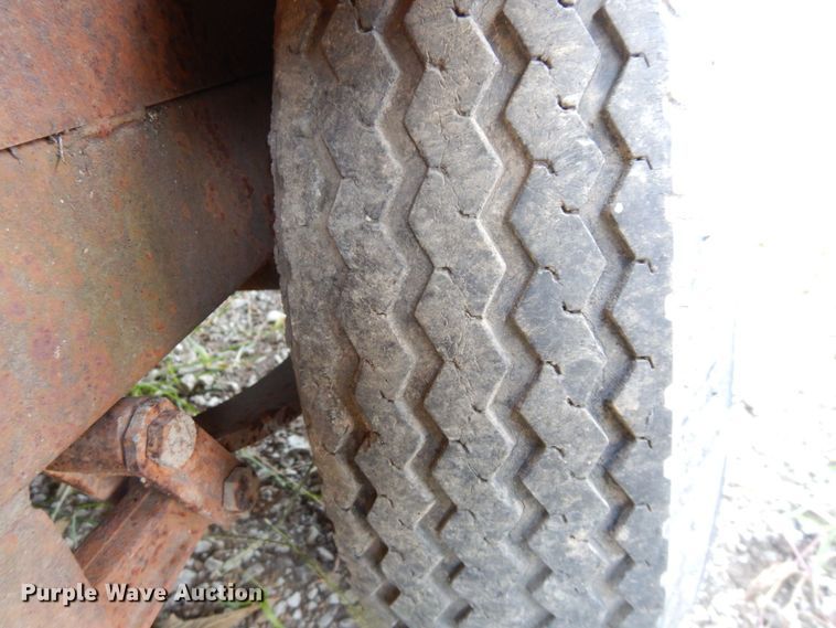 image for item LY9219 Shop built  fuel tank trailer