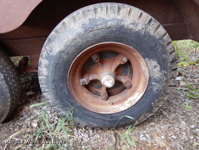 image for item LY9219 Shop built  fuel tank trailer