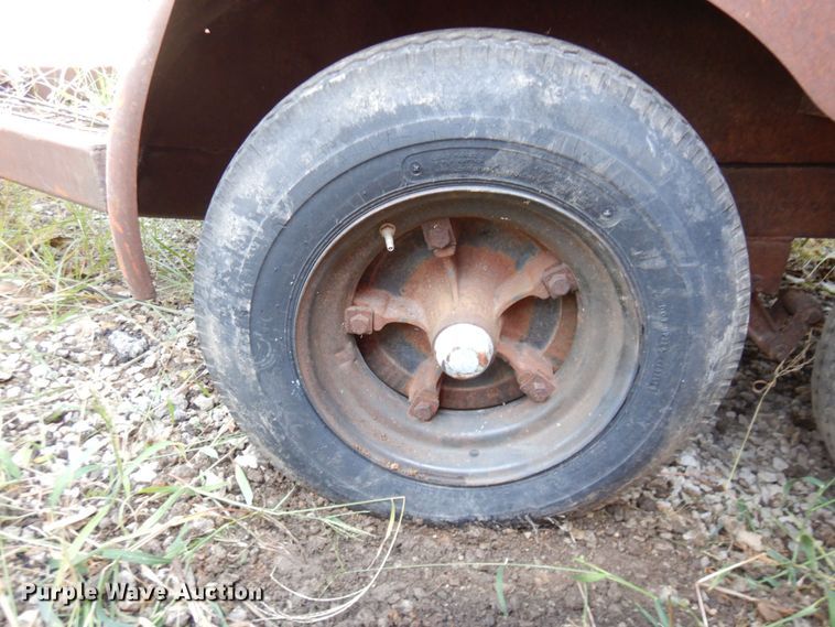 image for item LY9219 Shop built  fuel tank trailer