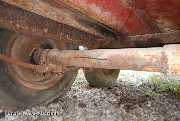 image for item LY9219 Shop built  fuel tank trailer