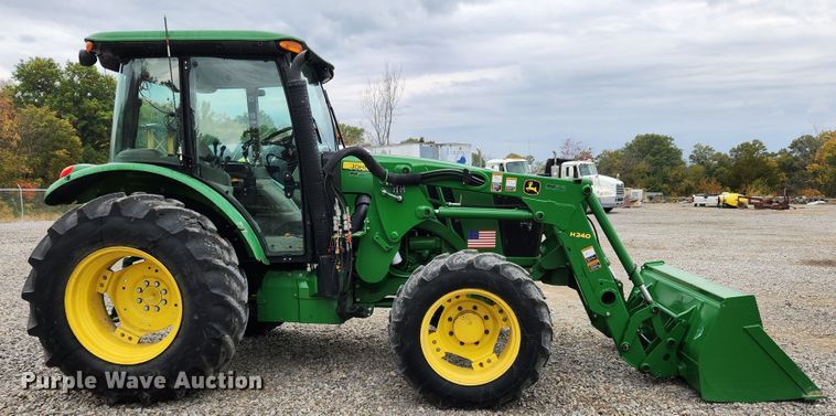 image for item MK9422 2015 John Deere 5100E  MFWD tractor