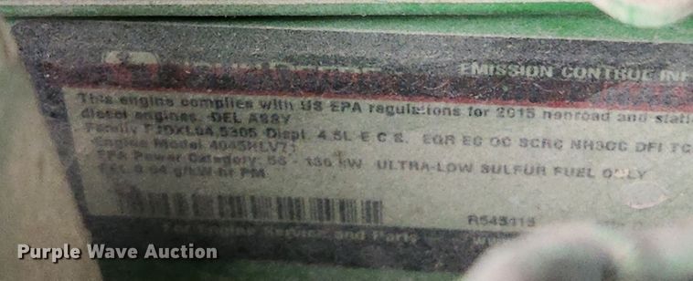 image for item MK9422 2015 John Deere 5100E  MFWD tractor