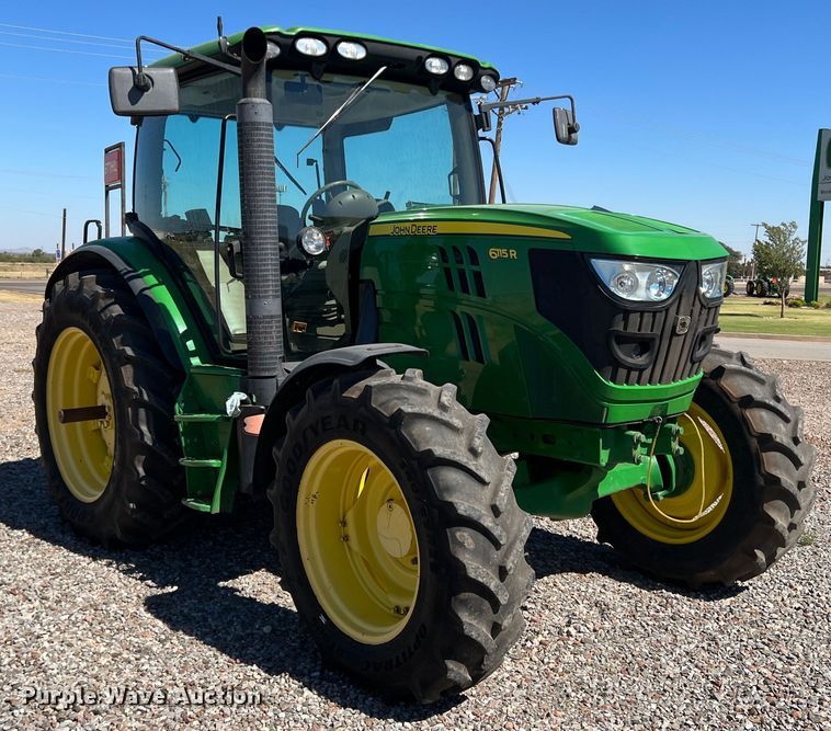 image for item MQ9838 2012 John Deere 6115R  MFWD tractor