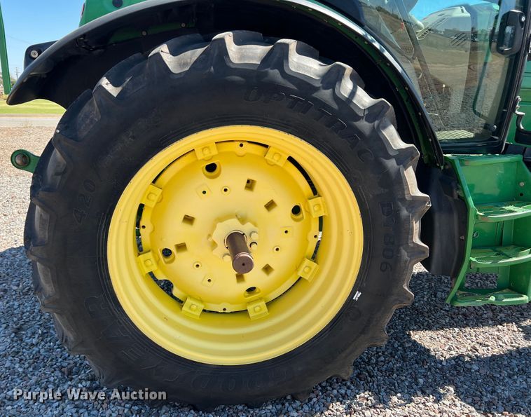 image for item MQ9838 2012 John Deere 6115R  MFWD tractor