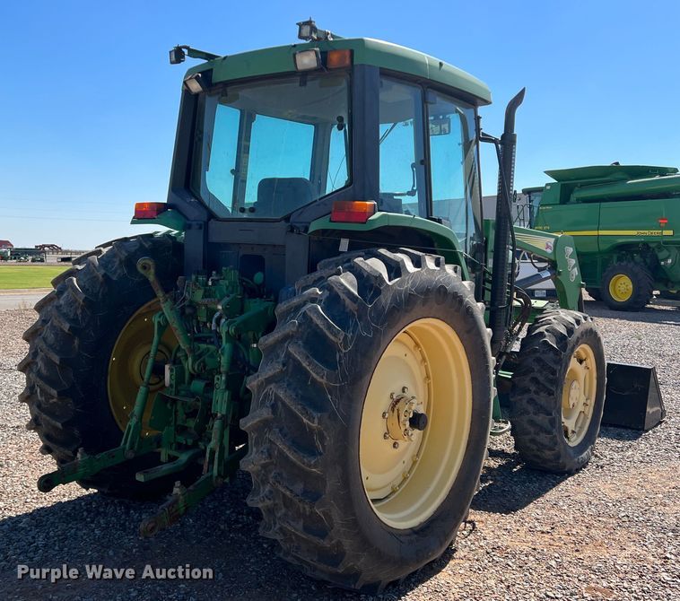 image for item MQ9839 1995 John Deere 6400  MFWD tractor