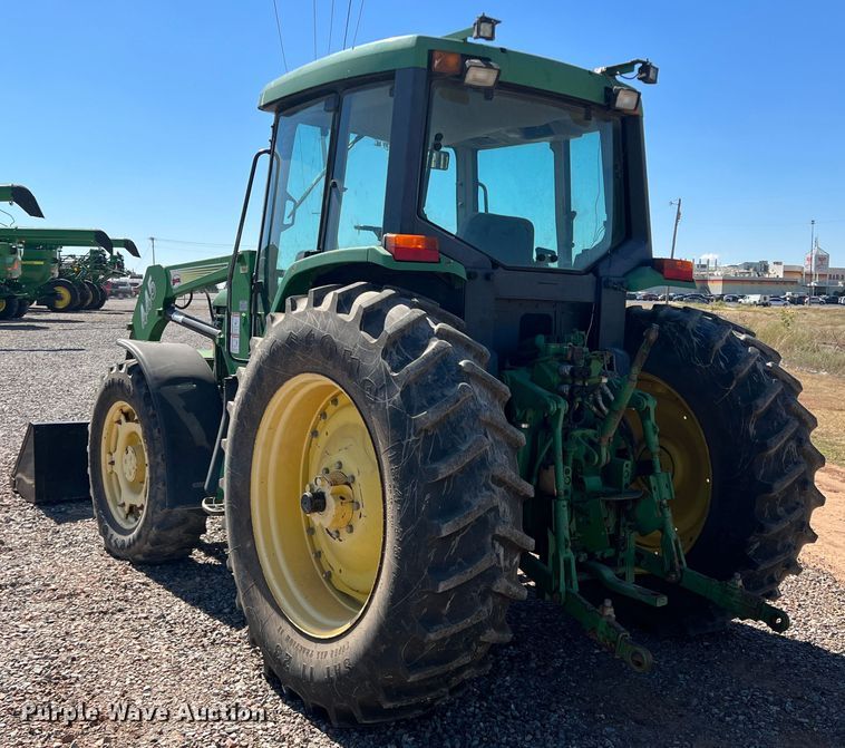 image for item MQ9839 1995 John Deere 6400  MFWD tractor