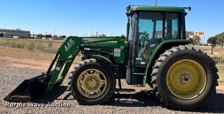 image for item MQ9839 1995 John Deere 6400  MFWD tractor