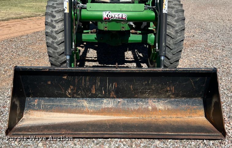 image for item MQ9839 1995 John Deere 6400  MFWD tractor