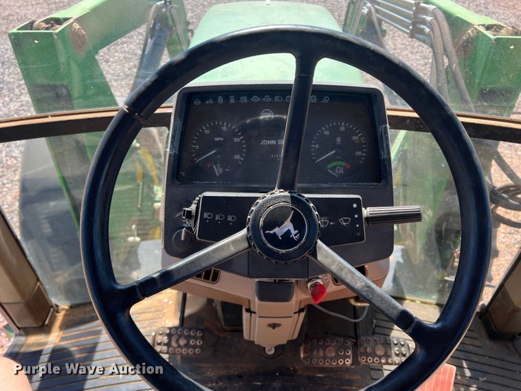 image for item MQ9839 1995 John Deere 6400  MFWD tractor