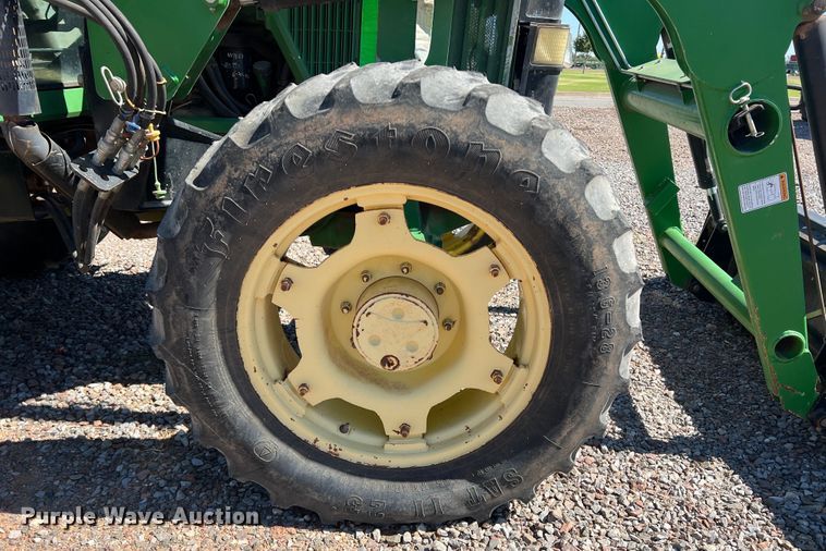 image for item MQ9839 1995 John Deere 6400  MFWD tractor