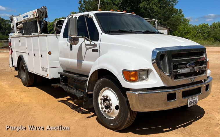 image for item DK6996 2006 Ford F750 Super Duty XL  SuperCab utility / service truck