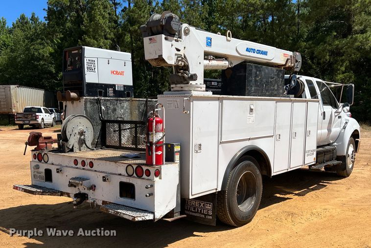 image for item DK6996 2006 Ford F750 Super Duty XL  SuperCab utility / service truck