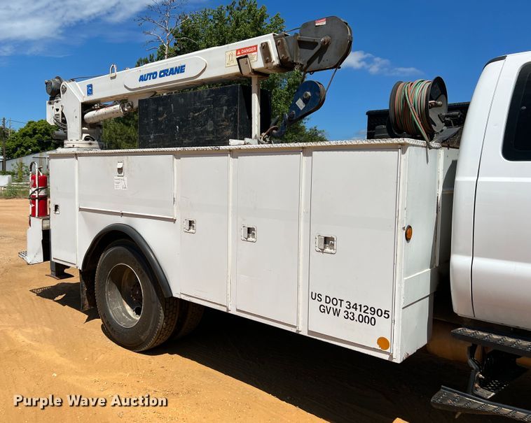 image for item DK6996 2006 Ford F750 Super Duty XL  SuperCab utility / service truck