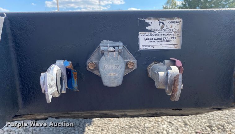 image for item DN8009 2009 Great Dane SPL-0024-00048  flatbed trailer