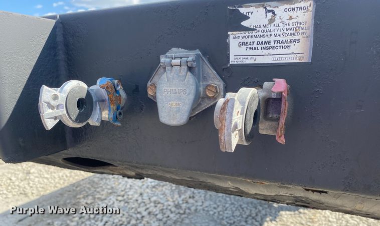 image for item DN8009 2009 Great Dane SPL-0024-00048  flatbed trailer