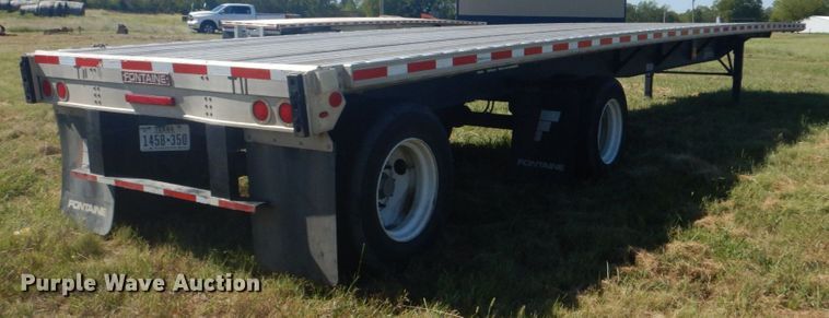 image for item DO1594 2018 Fontaine HAICF12WSA  flatbed trailer
