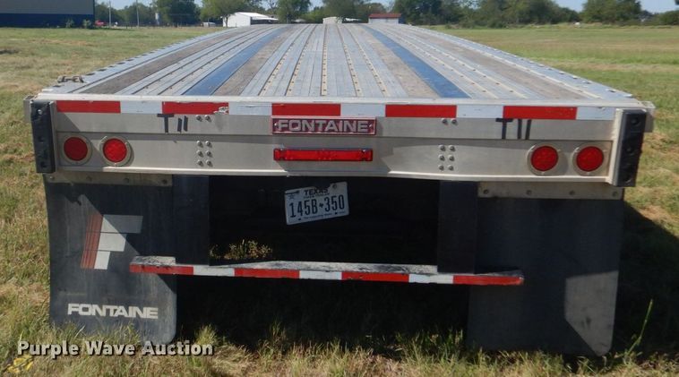 image for item DO1594 2018 Fontaine HAICF12WSA  flatbed trailer