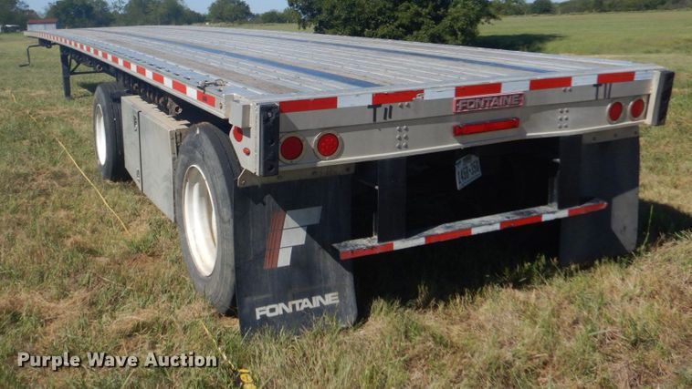 image for item DO1594 2018 Fontaine HAICF12WSA  flatbed trailer