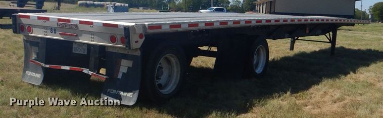 image for item DO1595 2018 Fontaine HAICF12WSA  flatbed trailer