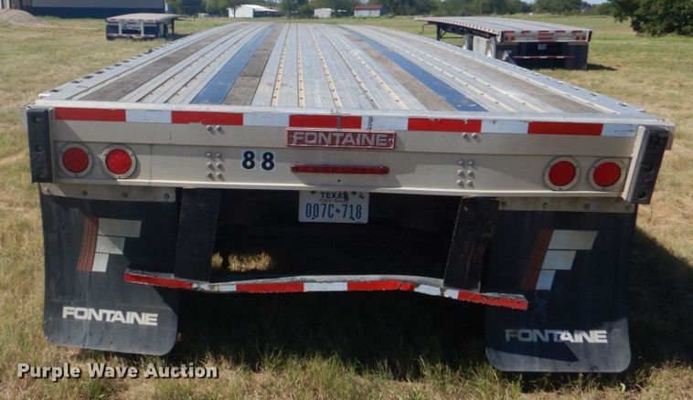 image for item DO1595 2018 Fontaine HAICF12WSA  flatbed trailer