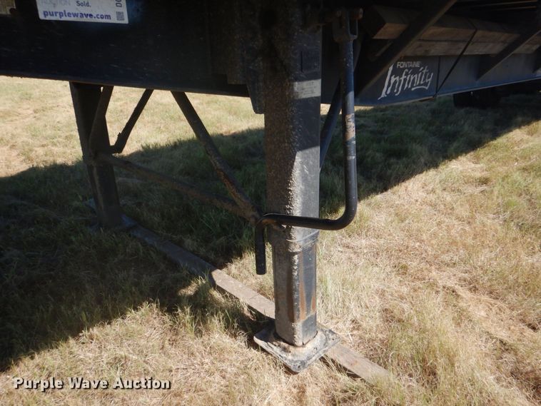 image for item DO1595 2018 Fontaine HAICF12WSA  flatbed trailer