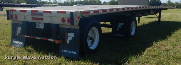 image for item DO1597 2019 Fontaine HAICF12WSA  flatbed trailer