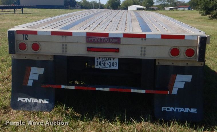 image for item DO1597 2019 Fontaine HAICF12WSA  flatbed trailer