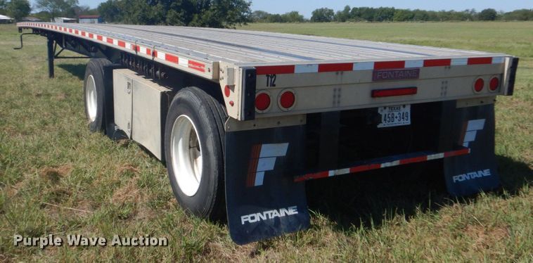 image for item DO1597 2019 Fontaine HAICF12WSA  flatbed trailer