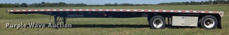 image for item DO1597 2019 Fontaine HAICF12WSA  flatbed trailer