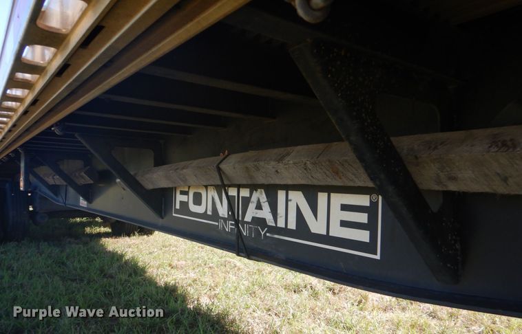 image for item DO1597 2019 Fontaine HAICF12WSA  flatbed trailer