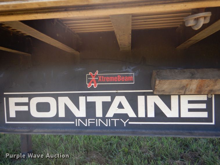 image for item DO1597 2019 Fontaine HAICF12WSA  flatbed trailer