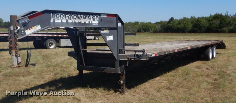 image for item DO1598 2006 Parker GN  flatbed trailer