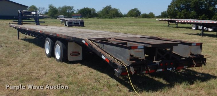 image for item DO1598 2006 Parker GN  flatbed trailer