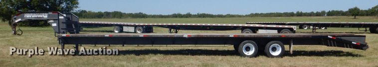 image for item DO1598 2006 Parker GN  flatbed trailer