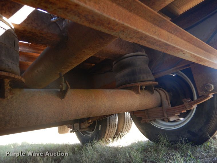 image for item DO1598 2006 Parker GN  flatbed trailer