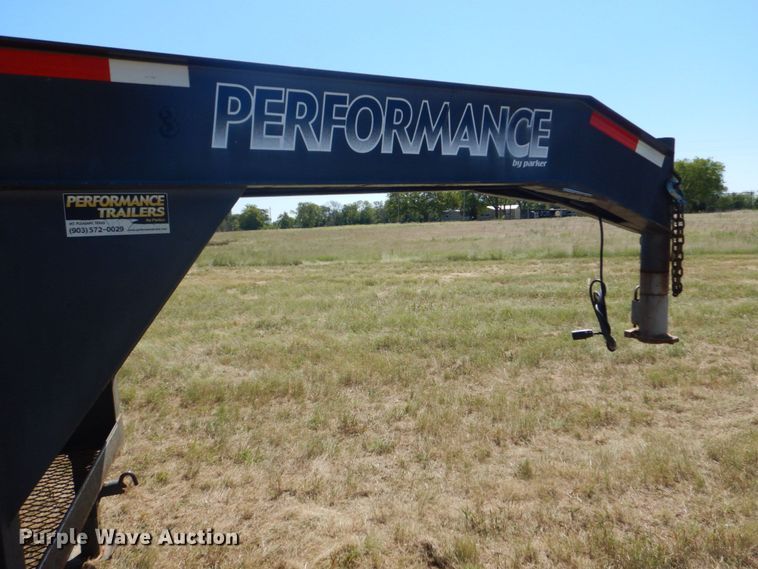 image for item DO1598 2006 Parker GN  flatbed trailer